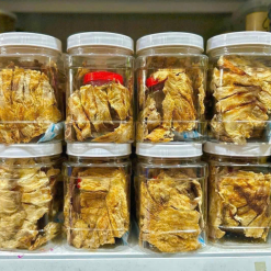 Khô Cá Đuối Chấm Mắm Me Thơm Ngon Hộp 250g - KDCMMH250G