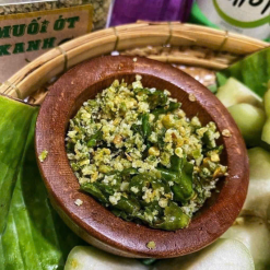 Hộp Muối Ớt Xanh Rang Khô 500g - MOXRK500G