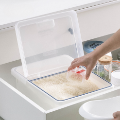 Thùng Đựng Gạo Inochi 12Kg - Thùng Đựng Gạo Chống Côn Trùng Bụi Bẩn Kèm Cốc - TDG02