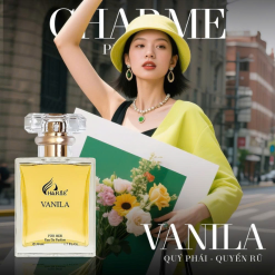 Nước Hoa Nữ Charme Vanila 50ml - Hương Thơm Quyến Rũ Cuốn Hút - 8936194699015