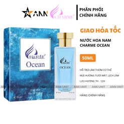 Nước Hoa Nam - Nước Hoa Charme Ocean 50ml - Hương Thơm Tươi Mát mạnh Mẽ - 8936194699039