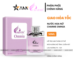 Nước Hoa Nữ - Nước Hoa Charme Omnia 50ml - Hương Thơm Nữ Tính Cuốn Hút Sang Trọng - 8936194699022