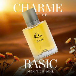 Nước Hoa Nam - Nước Hoa Charme Basic 50ml - Hương Thơm Tươi Mát Lịch Lãm - 8936194699046