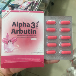 Viên Bột Kích Trắng Body Kyra Alpha Arbutin 3 Plus+ Thái Lan Phiên Bản Mới - Hộp 10 Viên - VBKTKRPBM