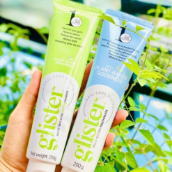 Kem Đánh Răng Amway Glister 200g Màu Xanh Lá - Hỗ Trợ Làm Sạch Mảng Bám Giúp Hơi Thở Thơm Mát - 319372M