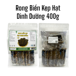 Rong Biển Kẹp Hạt Dinh Dưỡng Túi Zip 400gr - 8936208930523