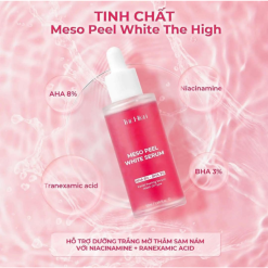 Tinh Chất Serum Meso Peel The High 50ml - Serum Hỗ Trợ Dưỡng Sáng Mờ Thâm Cải Thiện Lão Hóa Da - Serum The High Chính Hãng - SRTHEHIGH