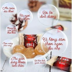 KẸO HỒNG SÂM KHÔNG ĐƯỜNG HÀN QUỐC - KHSKDHQ