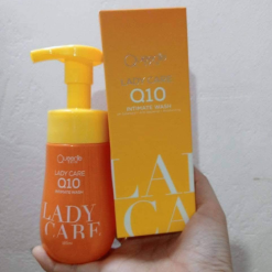 Dung Dịch Vệ Sinh Phụ Nữ Lady Care Q10 Queenie Skin 120ml - Hỗ Trợ Cấp Ẩm Làm Sạch Dịu Nhẹ - 8938513314333