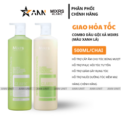 Combo Gội Xả Mixrs Màu Xanh Lá 500ml - MIXRSXANHLA