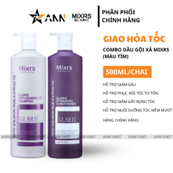 Combo Gội Xả Mixrs Màu Tím 500ml - MIXRSTIM