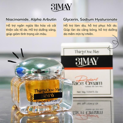 Kem Face Dưỡng Trắng Mờ Nám 31may Radiant - Kem Dưỡng Radiant Thirty One May 16g - 8938562528057