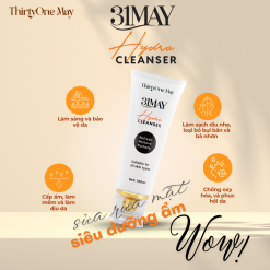 Sữa Rửa Mặt 31may Hydra Cleanser 100ml - Sữa Rửa Mặt Thirty One May Chính Hãng - 8938562528101
