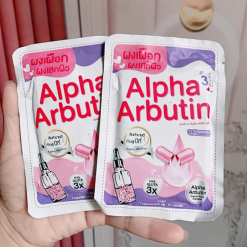 Túi Viên Bột Kích Trắng Body Alpha Arbutin 3 Plus+ Thái Lan Màu Tím - TUIVIENKICHTIM