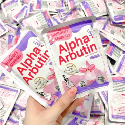 Túi Viên Bột Kích Trắng Body Alpha Arbutin 3 Plus+ Thái Lan Màu Tím - TUIVIENKICHTIM