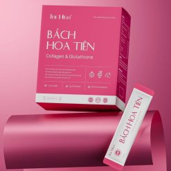 Cốm Bách Hoa Tiên Collagen & Glutathione The High - Hộp 30 Gói - 8938524466366THEHIGH