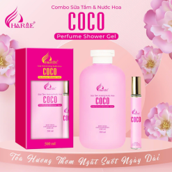 Combo Sữa Tắm Hương Nước Hoa Charme Coco 500ml & Nước Hoa Charme Coco 10ml - 8936194698704
