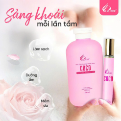 Combo Sữa Tắm Hương Nước Hoa Charme Coco 500ml & Nước Hoa Charme Coco 10ml - 8936194698704