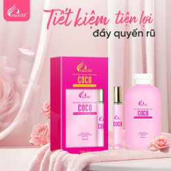 Combo Sữa Tắm Hương Nước Hoa Charme Coco 500ml & Nước Hoa Charme Coco 10ml - 8936194698704