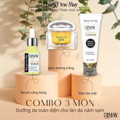 Combo Kem Nám 31may 16g & Serum Cang Bóng 31may Acnidrop 10ml & Sữa Rửa Mặt 31may Hydra Cleanser 100ml - Mỹ Phẩm Thirty One May - CB3NAM31MAY