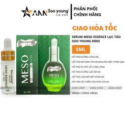 Serum Meso Essence Lục Tảo Soo Young Mini 5ml - Dành Cho Da Nám - 8938532152022MINI5ML
