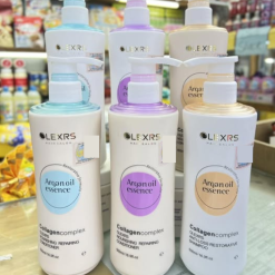 Combo Gội Xả Olexrs Argan Oil Essence Màu Tím 500ml - CBGXOMT