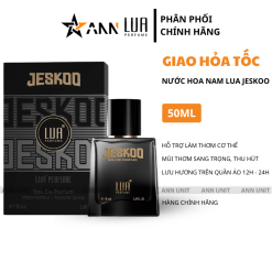 Nước Hoa Nam Lua Jeskoo 50ml - Hương Thơm Sang Trọng Thu Hút - 8936095373908