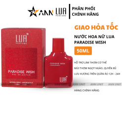 Nước Hoa Nữ Lua Paradise Wish 50ml - Hương Thơm Ngọt Ngào Quyến Rũ - 8936095373601