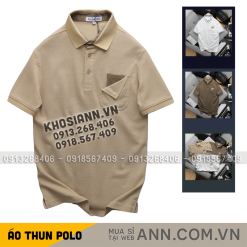 Áo Thun Nam Polo Cổ Bẻ Pack Horse Phối Túi Cách Điệu (Có size 3x) - CS285