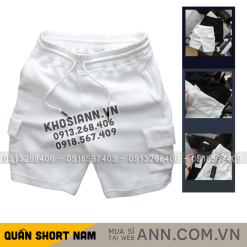 Quần Short Thun Nam Pack Horse Túi Hộp - QB443