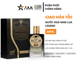Nước Hoa Nam Lua Legend 60ml - Hương Thơm Sang Trọng Đẳng Cấp - LUALEGEND60ML