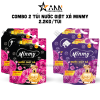 Combo 2 Túi Nước Giặt Xả Minmy Màu Tím Hoặc Hồng 2,2kg/Túi - NCGITXMINMY
