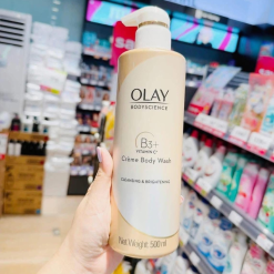 Sữa Tắm Dưỡng Sáng Da Olay B3+ Vitamin C Màu Trắng 500ml - STOLAYTRANG500ML