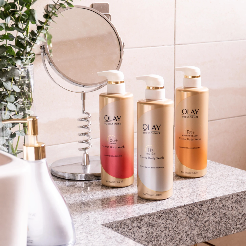 Sữa Tắm Dưỡng Sáng Da Olay B3+ Vitamin C Màu Đỏ 500ml Sữa Tắm Dưỡng Sáng Da Olay B3+ Vitamin C Màu Đỏ 500ml