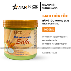 Kem Hấp Ủ Tóc Sake Nice Cosmetic 1000ml - Hấp Ủ Tóc Hương Sa Kê - 8936117350283