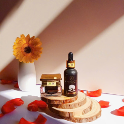 Combo Tái Tạo Ngọc Trai Đen Nn Luxury Serum 30ml & Kem Face 10g - CBTTNTDNN