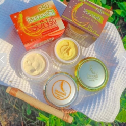 Combo Kem Face Nhân Sâm Thái Lan Premium Ginseng Ngày Đêm 20g/Hộp - CBKFNSPG20G