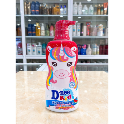 Sữa Tắm Gội Toàn Thân Cho Bé Dnee Kid Thái Lan Màu Đỏ 400ml hương dưa hấu hình con ngựa - 8851989064475