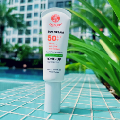 Kem Chống Nắng Okeshop Natural Story Sun Cream 50+ Spf Tone Up Waterproof Đài Loan 60ml - 4714710201331