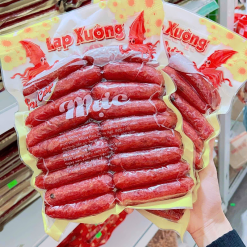 Lạp Xưởng Mực Thơm Ngon Túi 500g - LXMT500G