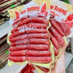 Lạp Xưởng Mực Thơm Ngon Túi 500g - LXMT500G