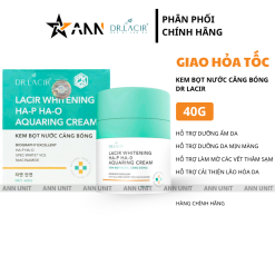Kem Bọt Nước Căng Bóng Dr Lacir Whitening Ha-p Ha-o Aquaring Cream Ban Đêm 40g - 8938562021121
