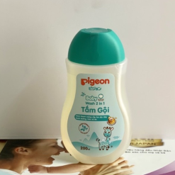 Sữa Tắm Gội Toàn Thân Cho Bé Hương Jojoba Pigeon 200ml - 8935103705069