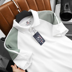 Áo Thun Polo Nam Phối Màu Ở Tay Áo BigSize Từ 50-90kg - CS290