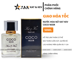 Nước Hoa Nữ Kat Kev Parfume Coco Noir 50ml - Hương Thơm Cuốn Hút Quyến Rũ - KKCOCONOIR50ML