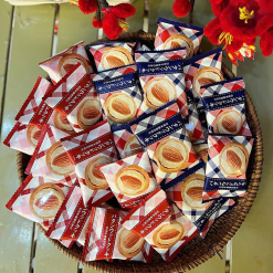 Bánh Quy Socola Nhân Sữa Hạnh Nhân 1kg - BQSNSHN1KG