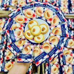 Bánh Quy Socola Nhân Sữa Hạnh Nhân 1kg - BQSNSHN1KG