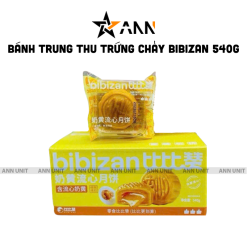 Bánh Trung Thu Trứng Tan Chảy Bibizan 540g - BIBIZANTTC450G