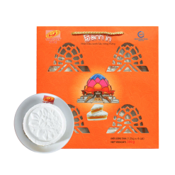 Bánh In Trứng Muối Tân Huê Viên 500g (125g x 4 Cái) - BIN03
