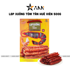 Lạp Xưởng Tôm Tân Huê Viên 500g Thơm Ngon - LXTTHV500G